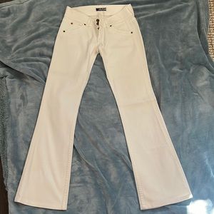Hudson white Jeans Size 27, Boot cut jeans. Wore a few times. Like new